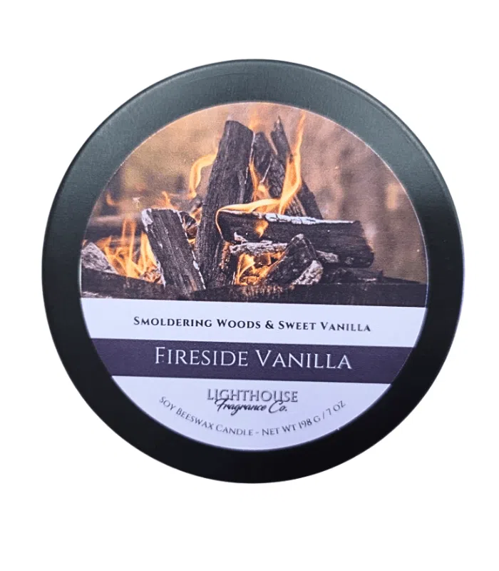 _Fireside vanilla candle