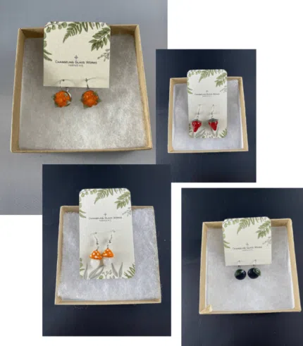 Changeling Glass Earrings