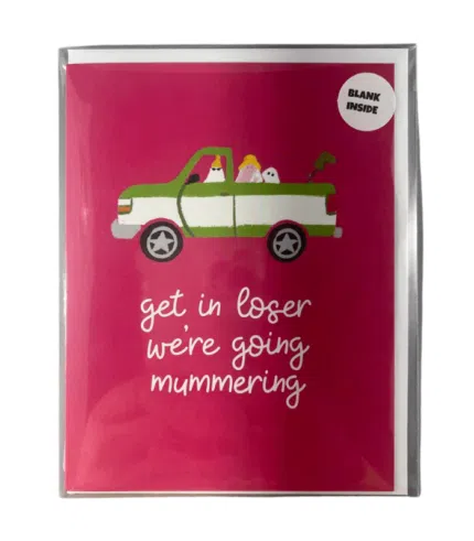 Going mummering